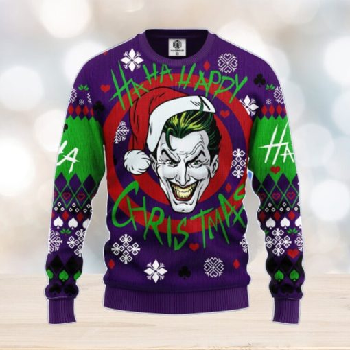 Joker Green Ugly Christmas Sweater Amazing Gift Men And Women Christmas Gift