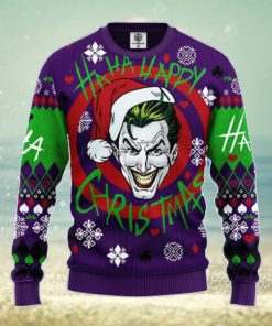 Joker Green Ugly Christmas Sweater Amazing Gift Men And Women Christmas Gift