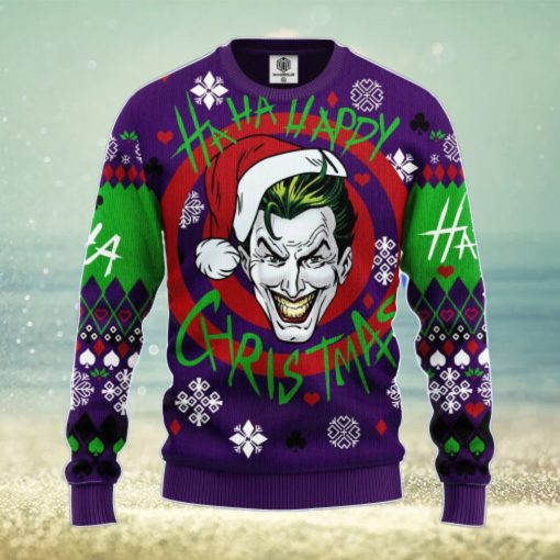 Joker Green Ugly Christmas Sweater Amazing Gift Men And Women Christmas Gift