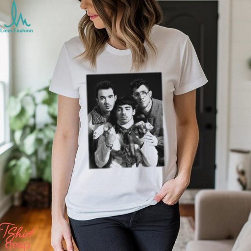 Jonas Brother Shirt Joe Band T Shirt Five Album One Night The Tour 2023 Merch Sweatshirt Classic
