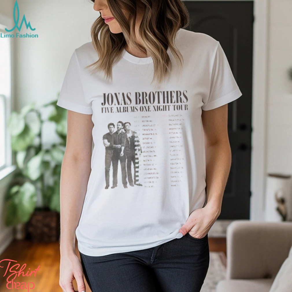 Jonas Brother Tour 2023 Vintage Shirt Retro Joe Merch Sweatshirt Five Albums One Night Hoodie Unisex Jonas Brother Tour 2023 Vintage Shirt Retro Joe Merch Sweatshirt Five Albums One Night Hoodie Unisex