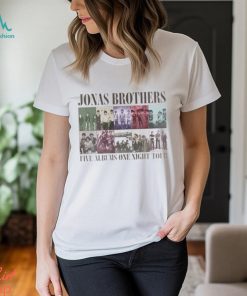Jonas Brother Tour 2023 Vintage Shirt Retro Joe Merch Sweatshirt Five Albums One Night T Shirt