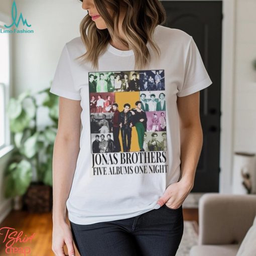 Jonas Brothers Double Sided Shirt Tour Concert 2023 Retro Unisex Gift T Shirt