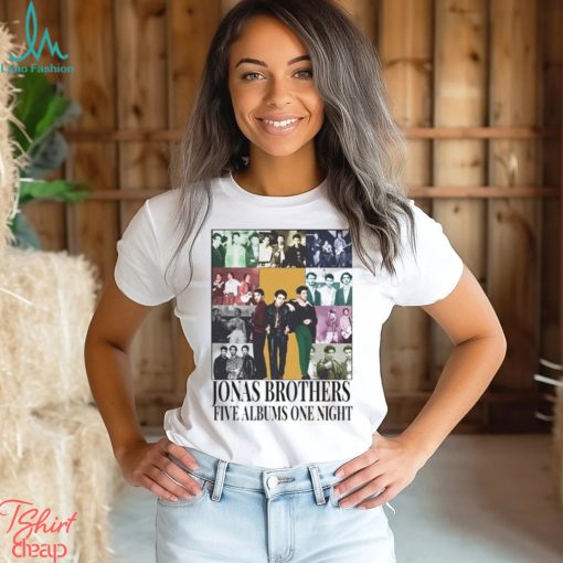 Jonas Brothers Double Sided Shirt Tour Concert 2023 Retro Unisex Gift T Shirt