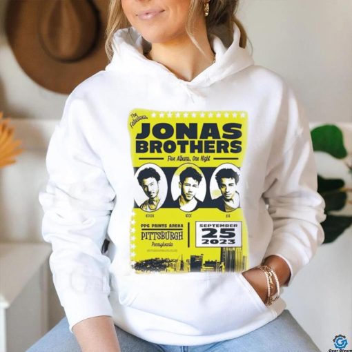 Jonas Brothers Pittsburgh September 25 2023 shirt