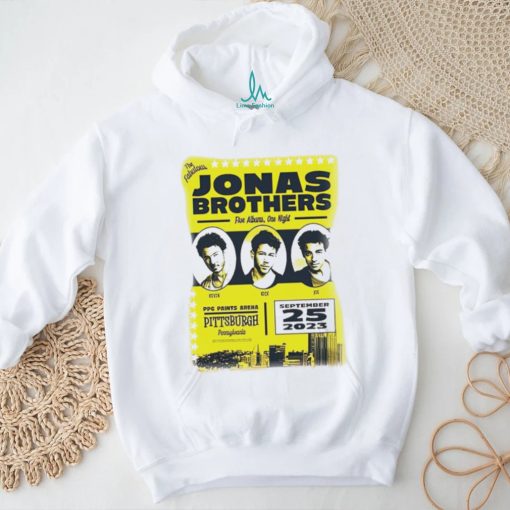 Jonas Brothers Pittsburgh September 25 2023 shirt