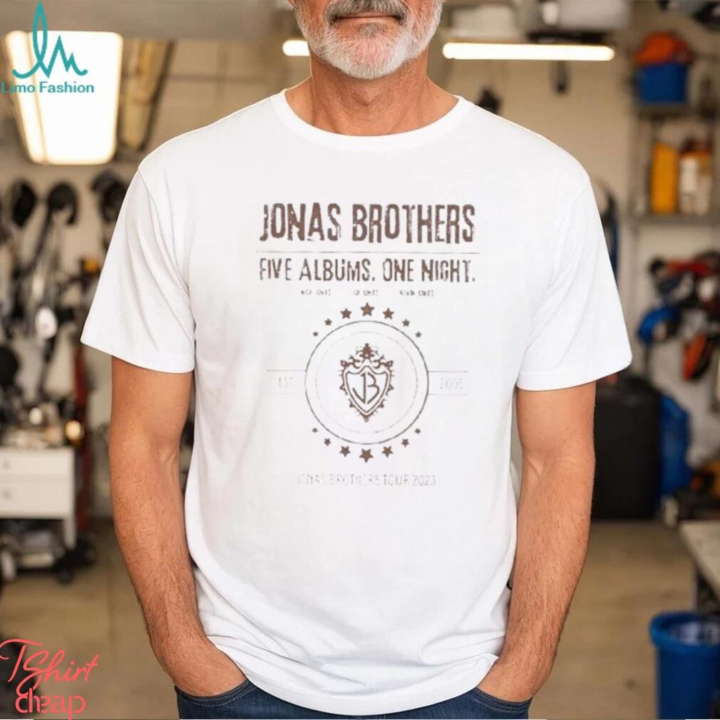 Jonas Brothers Tour Shirt Double Sided T Shirt Concert 2023 Retro Unisex Gift Classic Jonas Brothers Tour Shirt Double Sided T Shirt Concert 2023 Retro Unisex Gift Classic