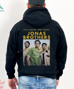 Jonas Brothers US UK World Tour Setlists Sweatshirt, Jonas Brothers Five Albums One Night Tour 2023 Shirt, Jonas Brothers T Shirt