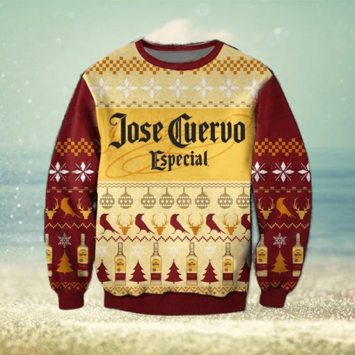 Jose Cuervo Especial Christmas Ugly Sweater 3D Gift For Men And Women