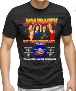 Journey Freedom Essential 50th Anniversary 1973 – 2023 thank you for the memories shirt