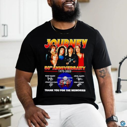 Journey Freedom Essential 50th Anniversary 1973 – 2023 thank you for the memories shirt