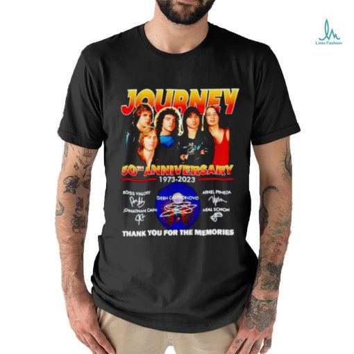 Journey Freedom Essential 50th Anniversary 1973 – 2023 thank you for the memories shirt