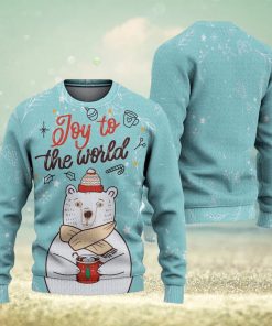 Joy To The World Ugly Christmas Sweater Knitted Gift For Men And Women