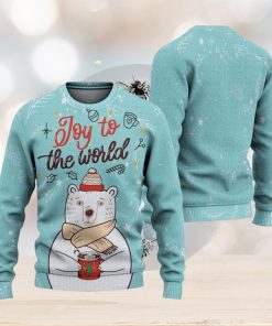 Joy To The World Ugly Christmas Sweater Knitted Gift For Men And Women