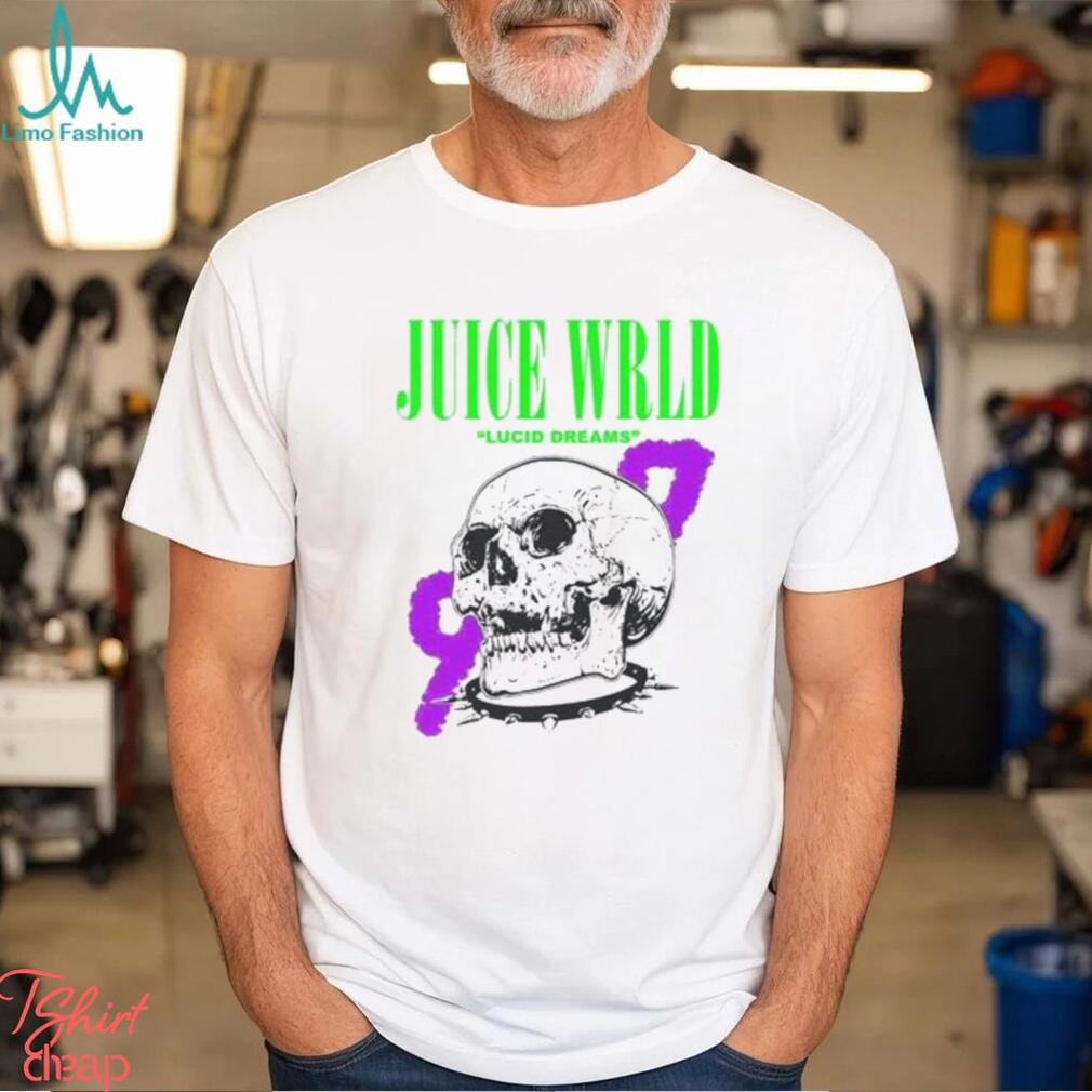Juice Wrld Legends Never Die Lucid Dreams Skull Unisex T Shirt