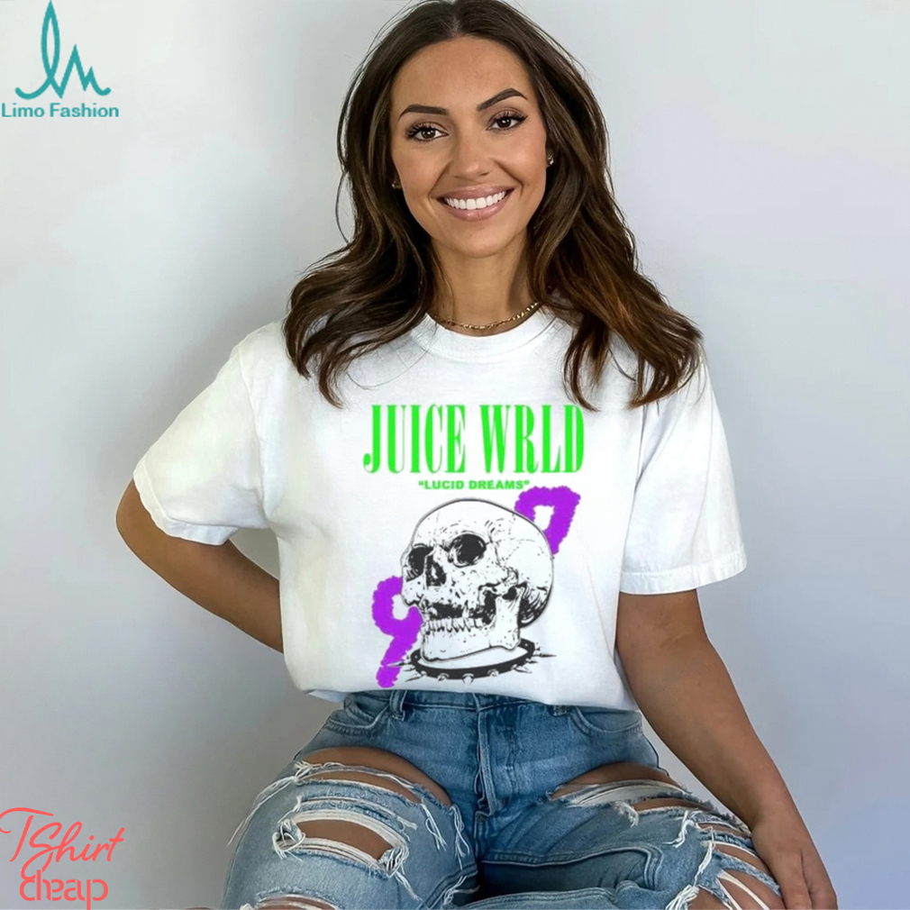 Juice Wrld Legends Never Die Lucid Dreams Skull Unisex T Shirt