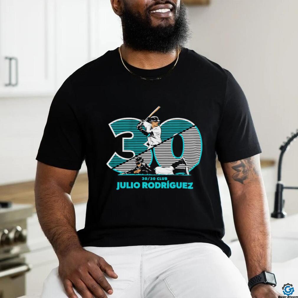 Julio Rodríguez Seattle Mariners 30 30 Club shirt - Limotees