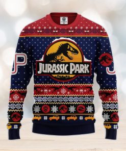 Jurrasic Park Ugly Christmas Sweater Amazing Gift Men And Women Christmas Gift