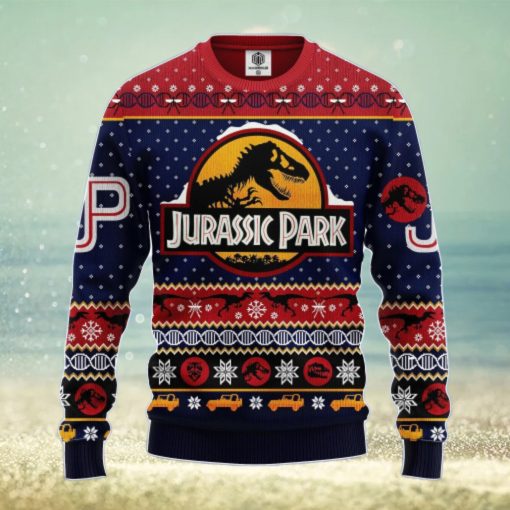 Jurrasic Park Ugly Christmas Sweater Amazing Gift Men And Women Christmas Gift