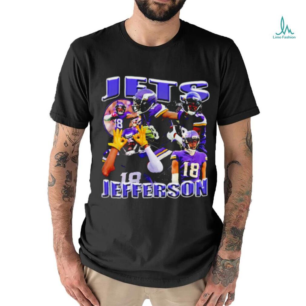 Justin Jefferson Minnesota Vikings 4th down and 18 how Unisex T