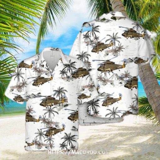 Kaman Sh 2 Seasprite Hawaiian Shirt