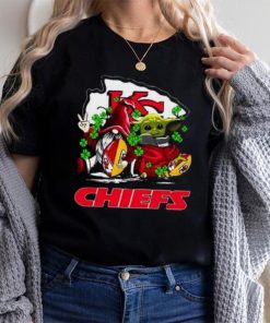 Yoda Kansas City Chiefs NFL Baby Yoda T Shirt - Limotees