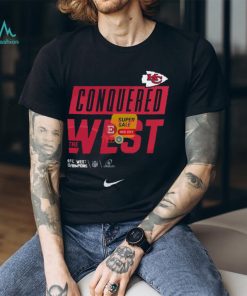 Kansas City Chiefs Conquered the West NFL 2023 playoff shirt