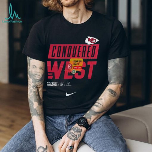 Kansas City Chiefs Conquered the West NFL 2023 playoff shirt