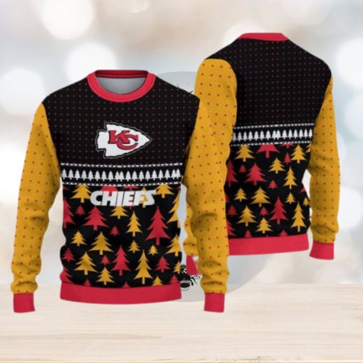 Kansas City Chiefs Cool Ugly Christmas Sweater 3D Gift For Fans