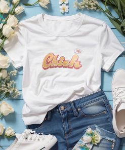 Kansas City Chiefs Fanatics Branded Go For It Notch Neck Waffle Knit T Shirt