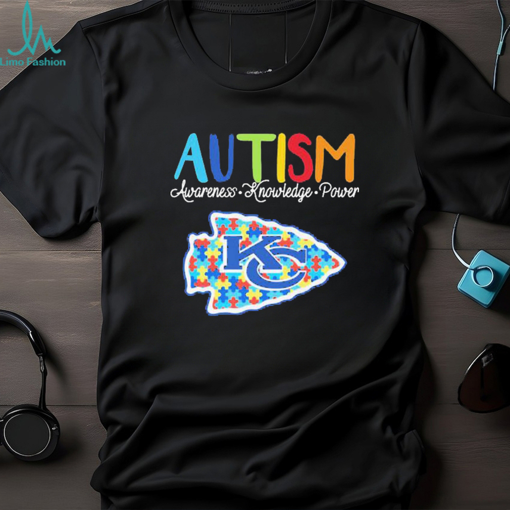 Kansas City Chiefs NFL Special Autism Awareness Design Hoodie T