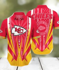 Kansas City Chiefs NFL Logo Hawaiian Shirt