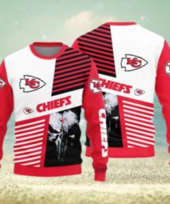 Kansas City Chiefs Skull Pattern Ugly Christmas Sweater