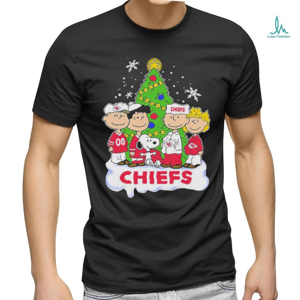 Snoopy The Peanuts Kansas City Chiefs Christmas T-Shirt - Shirt Low Price