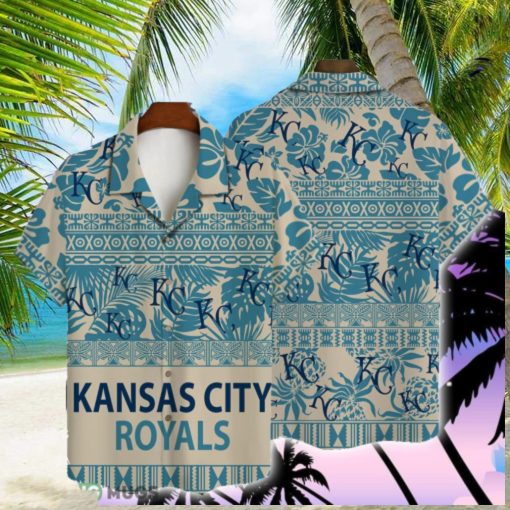 Kansas City Royals Major League Baseball 3D AOP Hawaiian Shirt For Sport Fans