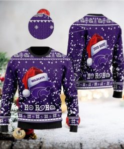 Minnesota Vikings Symbol Wearing Santa Claus Hat Ho Ho Ho Ugly Christmas  Sweater