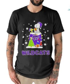 Kansas State Wildcats Snoopy Christmas Shirt