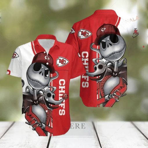 Kc Chiefs Jack Skellington Hawaiian Shirt