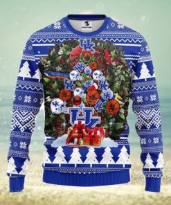 Kentucky Wildcats Tree Ugly Christmas Fleece Sweater