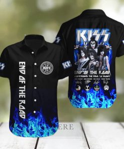 Kiss Band Classic hits Hawaiian Shirt Gift For Fans