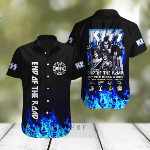 Kiss Band Classic hits Hawaiian Shirt Gift For Fans