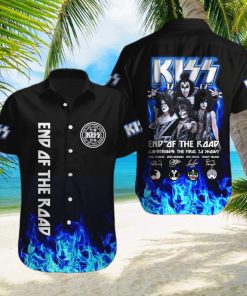 Kiss Band Classic hits Hawaiian Shirt Gift For Fans