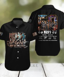 Kiss Band Hard rock Hawaiian Shirt Gift For Fans