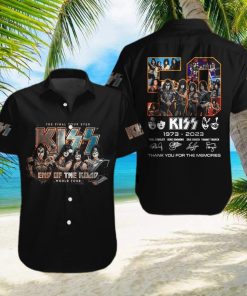 Kiss Band Hard rock Hawaiian Shirt Gift For Fans