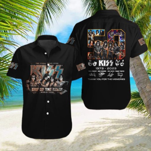 Kiss Band Hard rock Hawaiian Shirt Gift For Fans