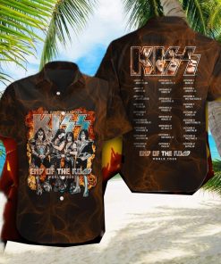 Kiss Band KISS albums Hawaiian Shirt Gift For Fans hawaiian shirt