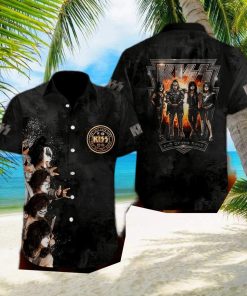 Kiss Band Rock icons Hawaiian Shirt Gift For Fans