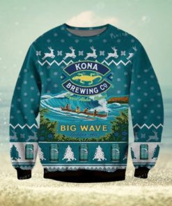 Kona Brewing Big Wave Golden Ale Ugly Sweater Party