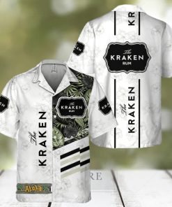 Kraken Rum White Tropical Flower Hawaiian Shirt For Men And Women Gift Hawaiian Beer