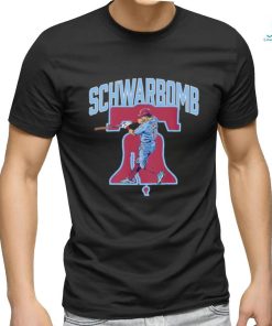 Kyle Schwarber Philadelphia Phillies Schwarbomb logo shirt